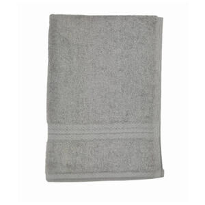 8 pcs Light Grey Avalon Cotton Soft Absorbent Quick Drying Bathroom Hand Towels